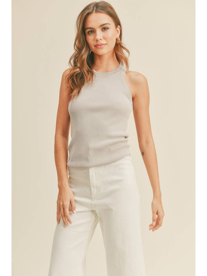 MIOU MUSE - Wholesale Tank Top - Women's - MMT1242 CLASSIC RIBBED TANK TOP20