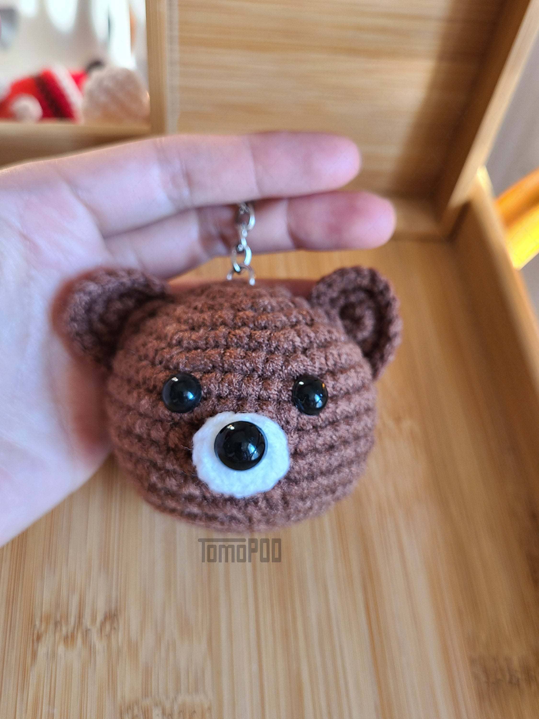 TOMOPOD LLC - Wholesale Keychain - Women's - Cute Crochet Animal Keychain | Koala, Panda, Piggy Keychains3