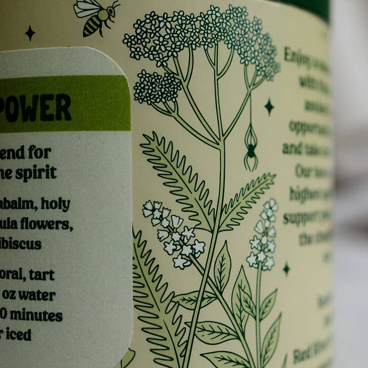 Among the Oaks Herb Farm - Wholesale Loose Tea - Flower Power - Farm Fresh Loose Leaf Herbal Tea