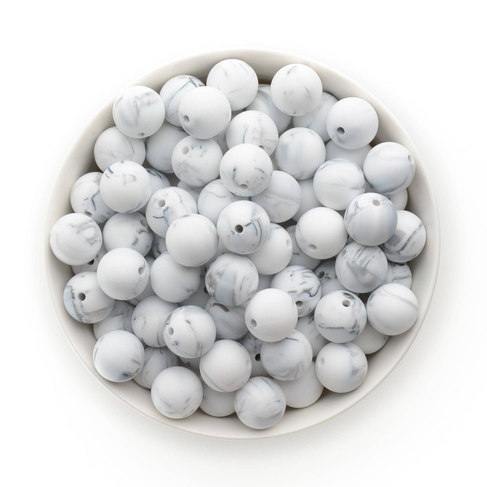 Cara & Co Silicone Craft Supply - Wholesale Beads - 15mm Round Silicone Beads83