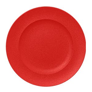 Neo Fusion Round Flat Plate - Ember (13"D) for wholesale by RAK Porcelain USA