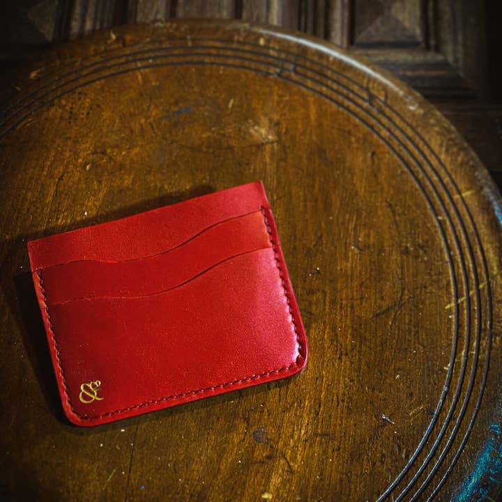 The Lowland Wallet for wholesale by Ampersand Leather Co.