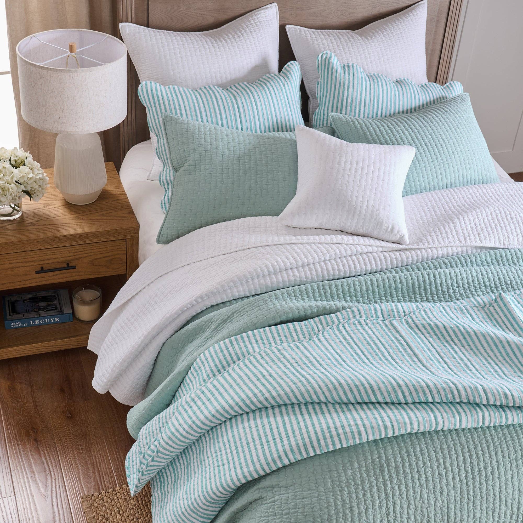 Levtex Home - Vente Parure de lit - Ensemble de couette en point de croix29