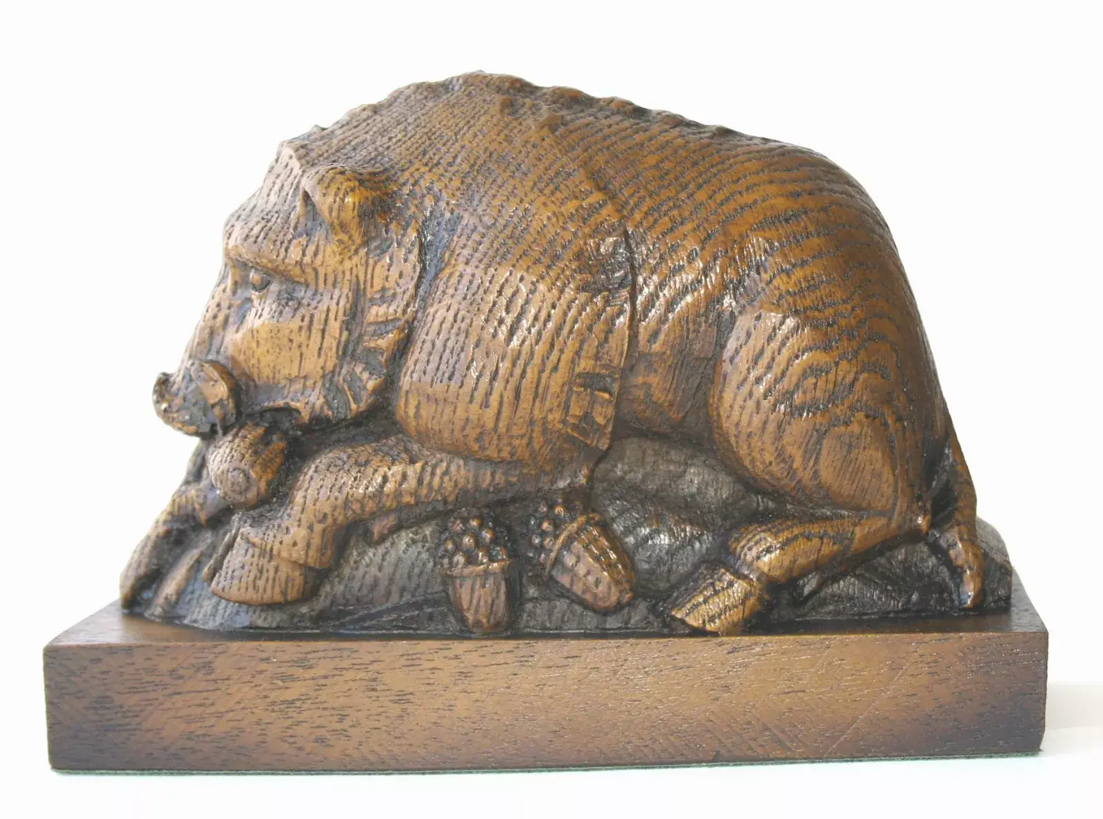 Oakapple Designs Ltd – Großhandel Dekofigur – Wildschwein von St. Giles - Reproduktion eines Miserikordschnitzwerks.1