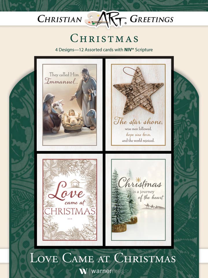 Christmas Card Box - Love came at Christmas for wholesale by Warner Press