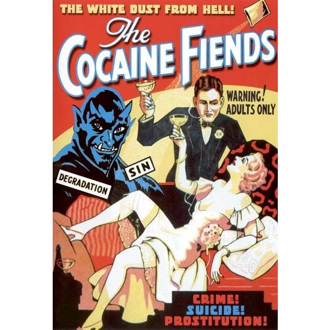 The Cocaine Fiends Vintage Movie Posters 16 x 24 for wholesale by BMS BIZ