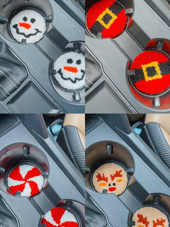 posavasos de coche de Navidad para venta al por mayor de goldenstars