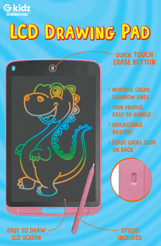 Gabba Goods – Großhandel Zeichenbrett – Kind & Baby – GabbaGoods LCD-Schreibtafel Malblock, 26,7 cm (10,5 Zoll)19