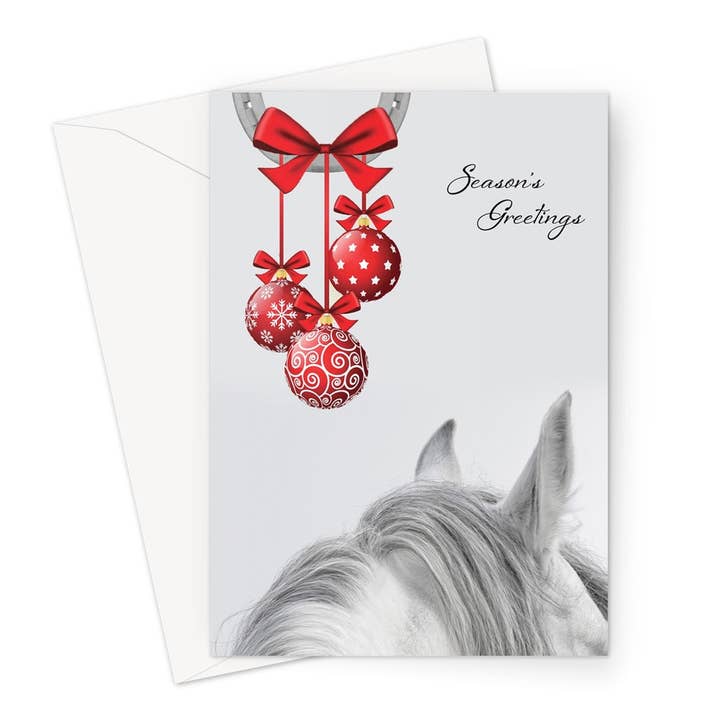 Häst Och Decs Julkort - Stor A5 för wholesale av Wild And Arty