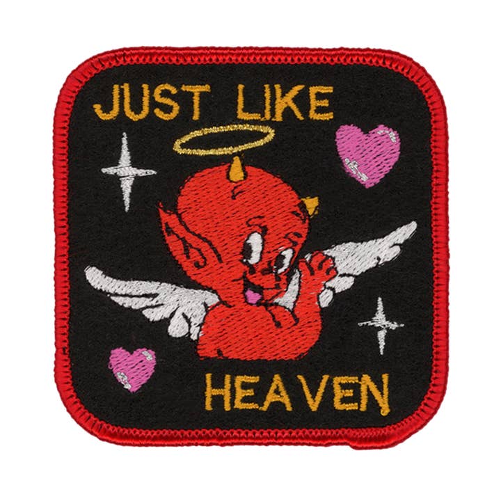 Patch thermocollant Just Like Heaven pour la vente par Patch Ya Later