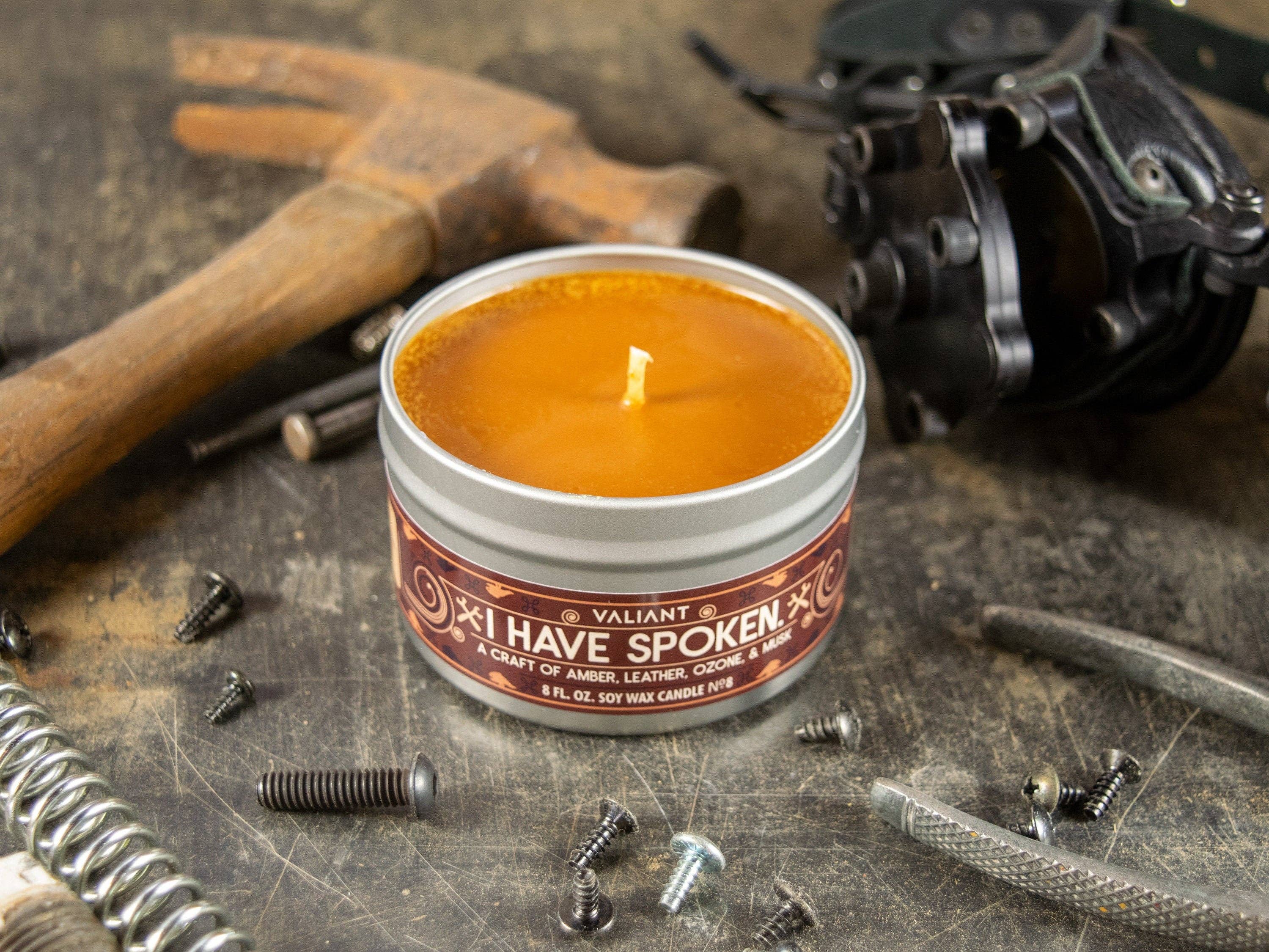 Valiant Candle - Wholesale Travel Candles - I Have Spoken Candle1