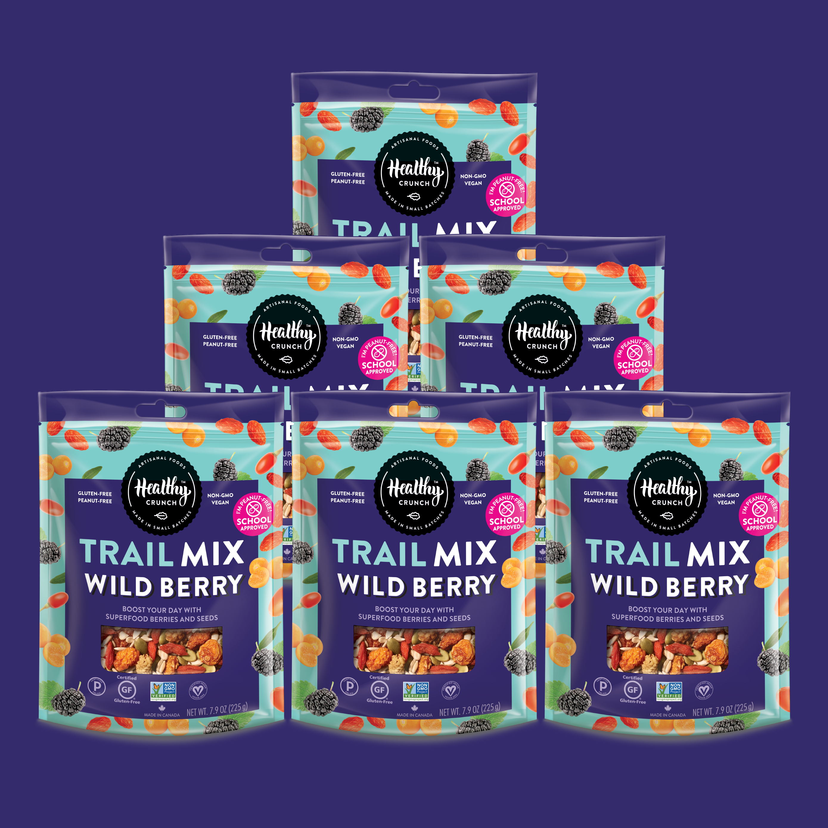 Healthy Crunch - Wholesale Trail Mix - Wild Berry Trail Mix6