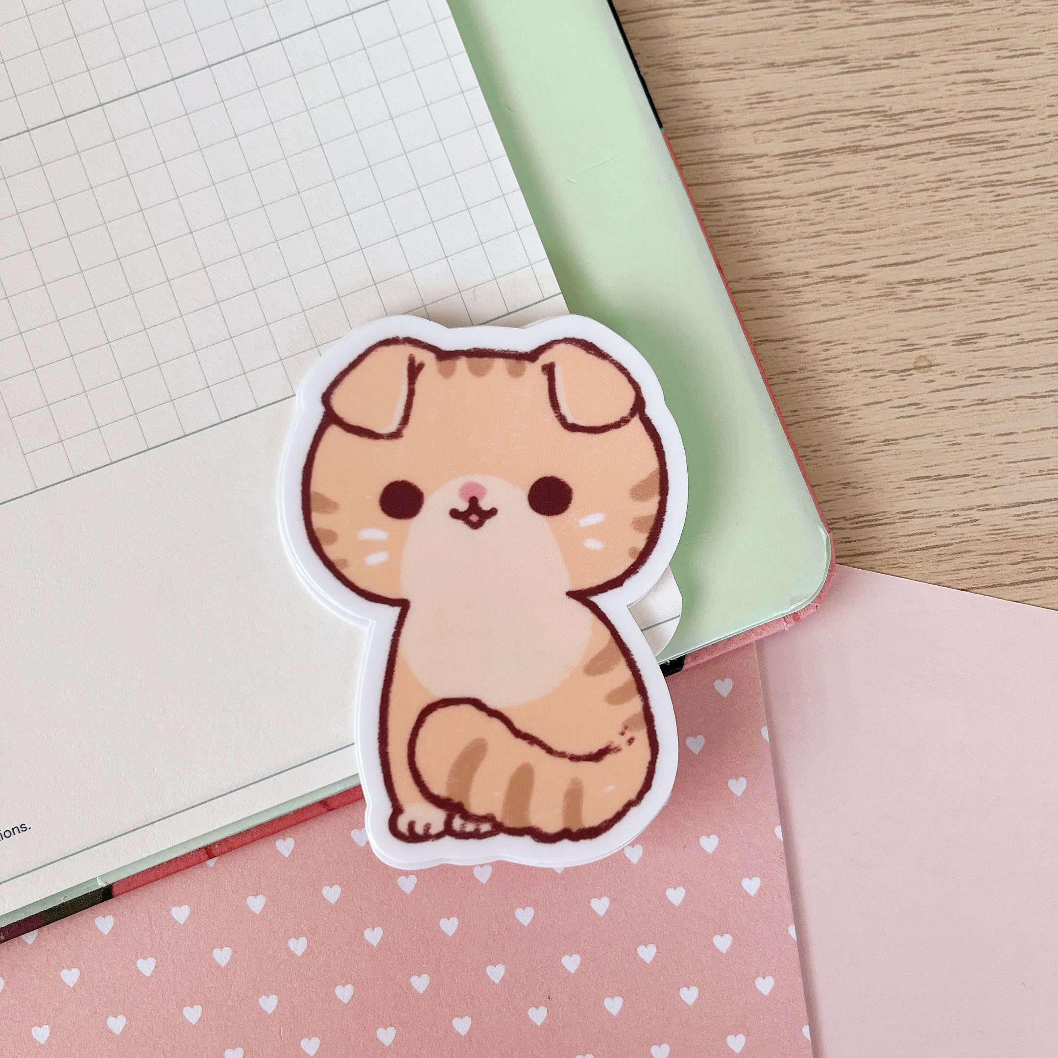 Cherry Rabbit - Wholesale Sticker - Scottish Fold Cat Sticker0