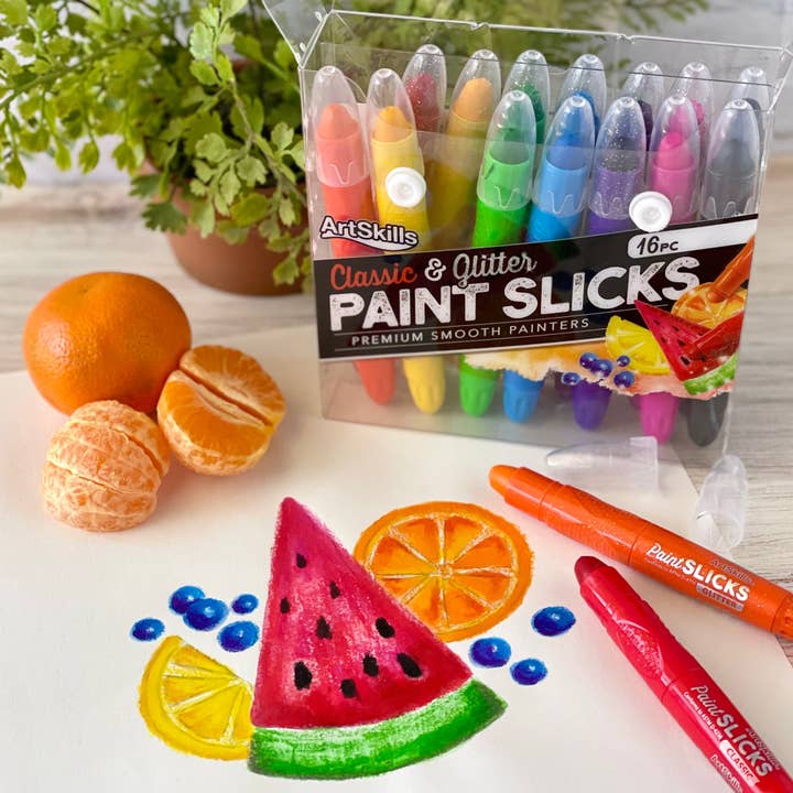 ArtSkills - Wholesale Paint Set - Tempera Paint Sticks, 16 Pieces4