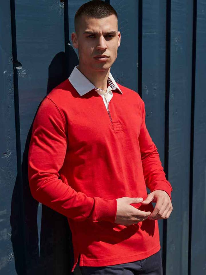 Pierre Francis – wholesale Polo – Men’s – Front Row - Premium Superfit Rugby Shirt10