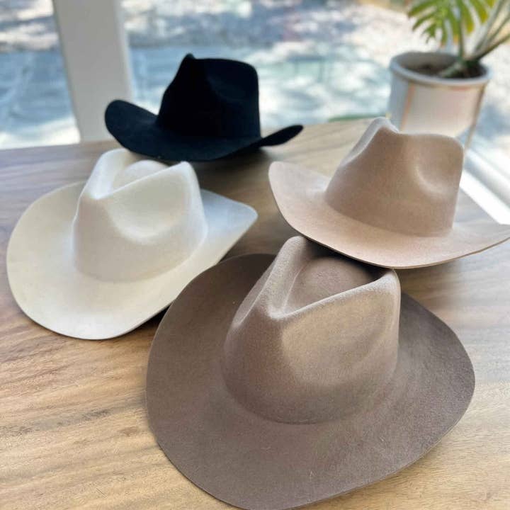 One and Only Accessories - Wholesale Hat Accessory - Women's - Premium cowboy hat made from 100% Australian wool