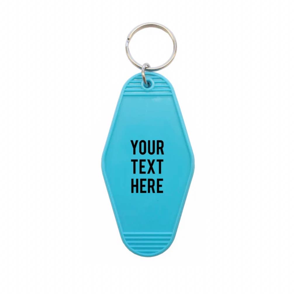 Pink pretty designs - Wholesale Keychain - Unisex - CUSTOM TEXT Motel Style Keychain0