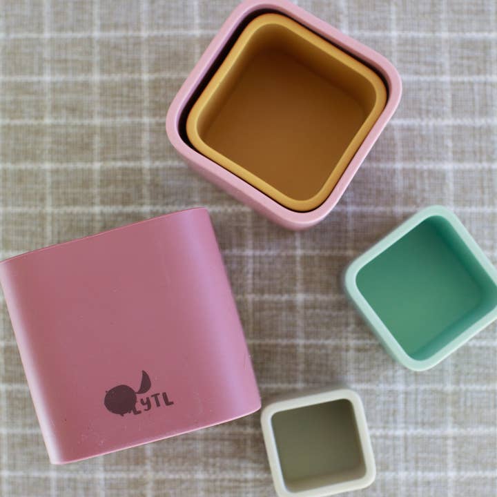 Lytl Store - Wholesale Building Set - Kids - Stacking Cup Toy + Silicone + Montessori + Water-play Toy0