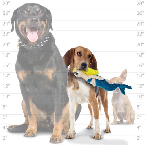 Tuffy Dog Toys - VIP Products – Squeaky Toy - Cão por atacado – Mighty Jr Mous Mliar Sereia, Peluche, Brinquedo para Cão Squeaky5