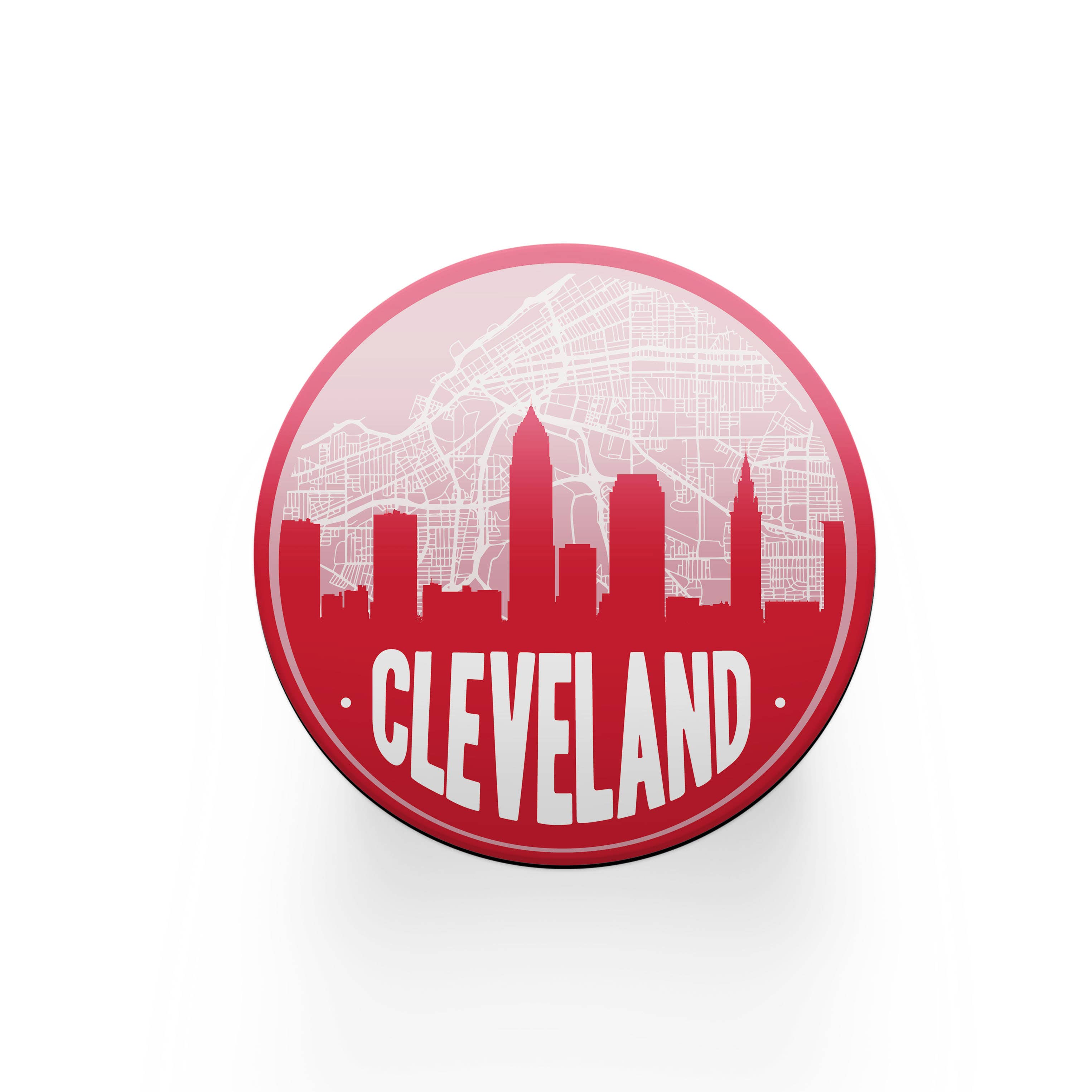 Paperfinch Design - Venta al por mayor Posavasos - Set de 4 posavasos Cleveland Ohio | Varios colores7