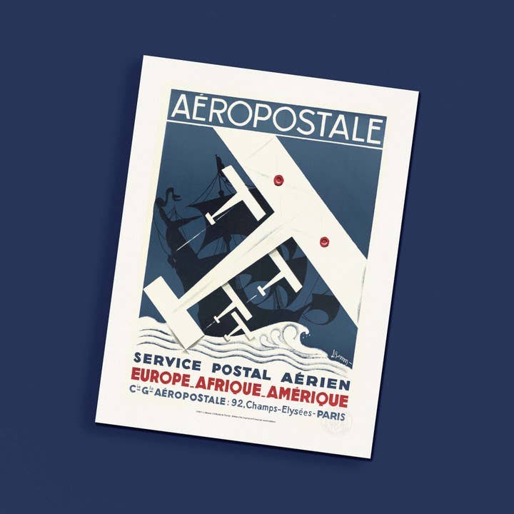 Oneart - Wholesale Poster - Air France Aéropostale Poster / Postal Service - AFL18011