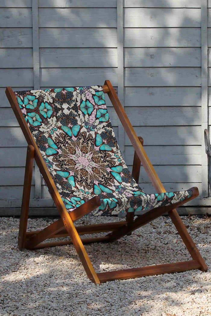 Lemon Made – Engroshandel Foldestol – Sommerfugle på min liggestol4