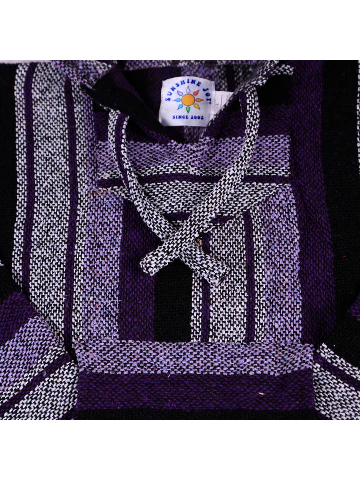 Sunshine Joy - Wholesale Hoodie – Men's - Baja Joy High-Quality Pull-Over Hoodie Jacket Purple & Grey6