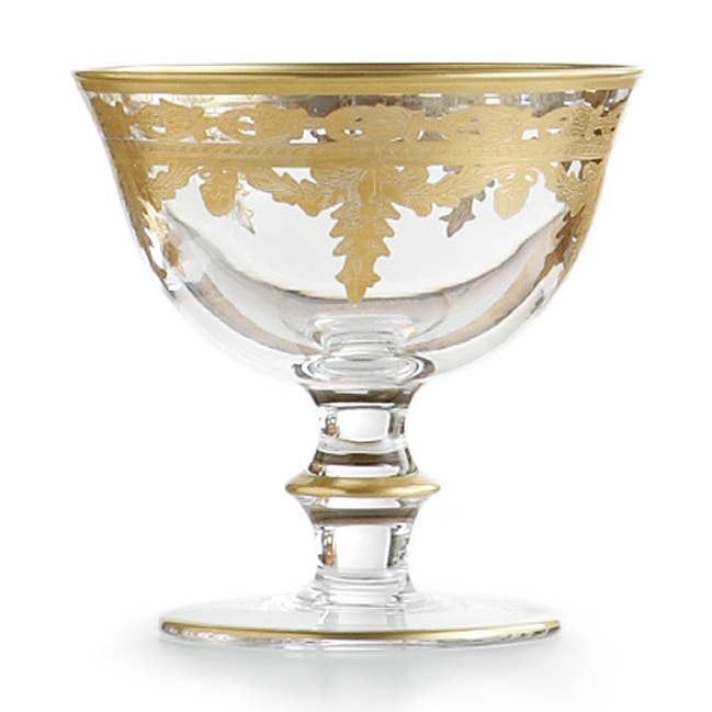 Compota Vetro Gold para venta al por mayor de Arte Italica & Crown Linen Designs