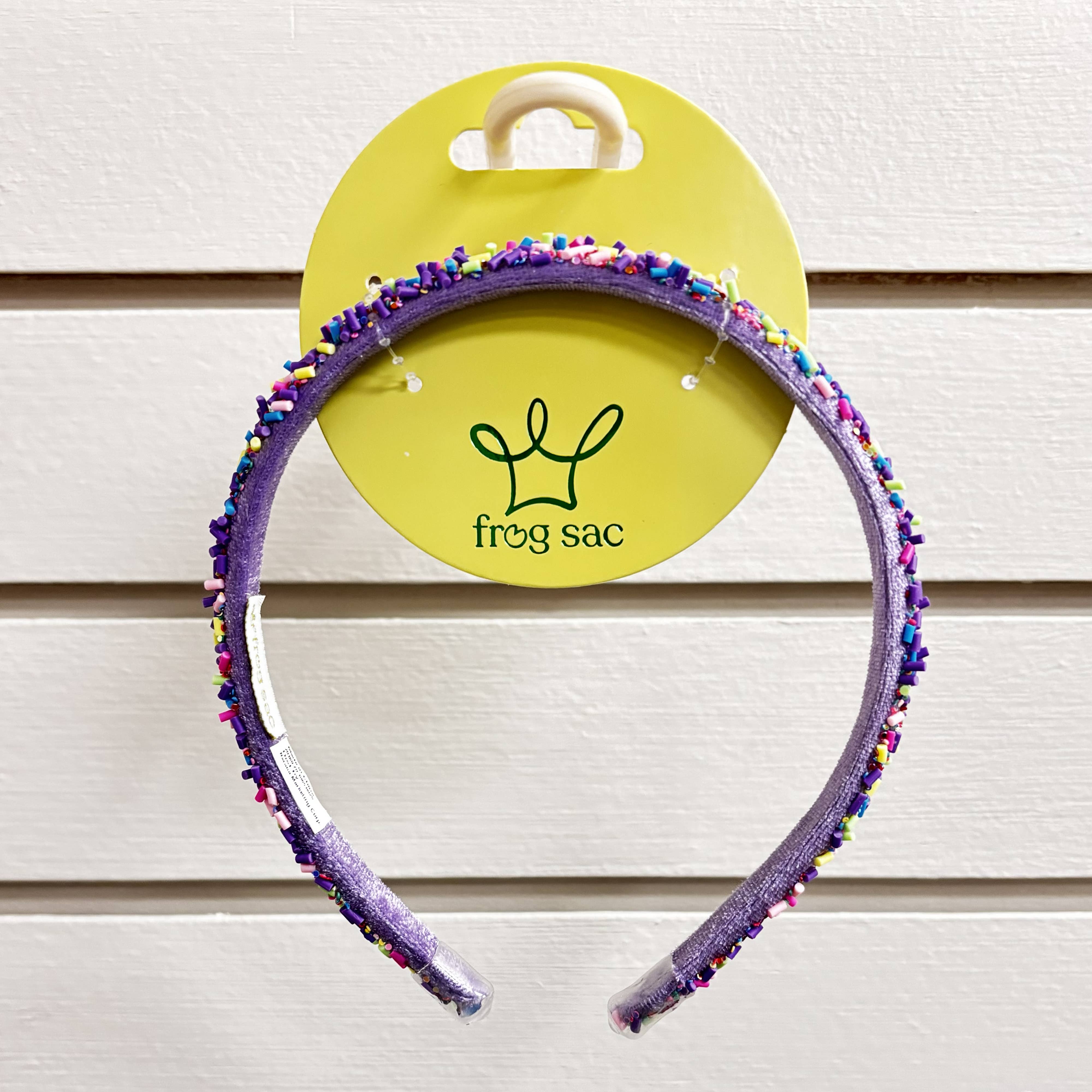 Frog Sac - Vente Serre-tête – enfant - Bandeau Fin à Paillettes - Accessoires Cheveux Antidérapants pour Enfants21