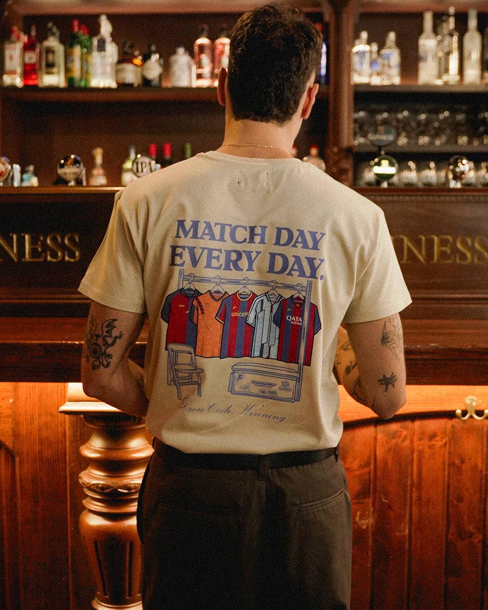 GAMBEA - Vente T-shirt – unisexe - T-shirt Matchday Barna en coton parfait1