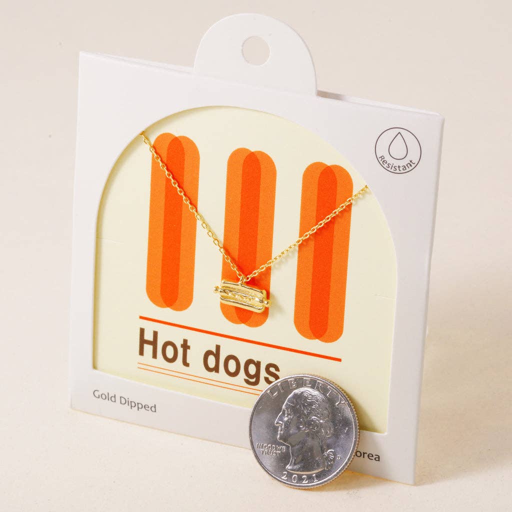INKI STUDIO - Wholesale Pendant/Charm Necklace - Stan for Hot Dog, Necklace3