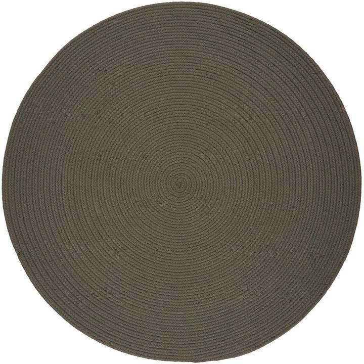 Tapis WearEver, rond, S037 Moonstone pour la vente par Rhody Rug
