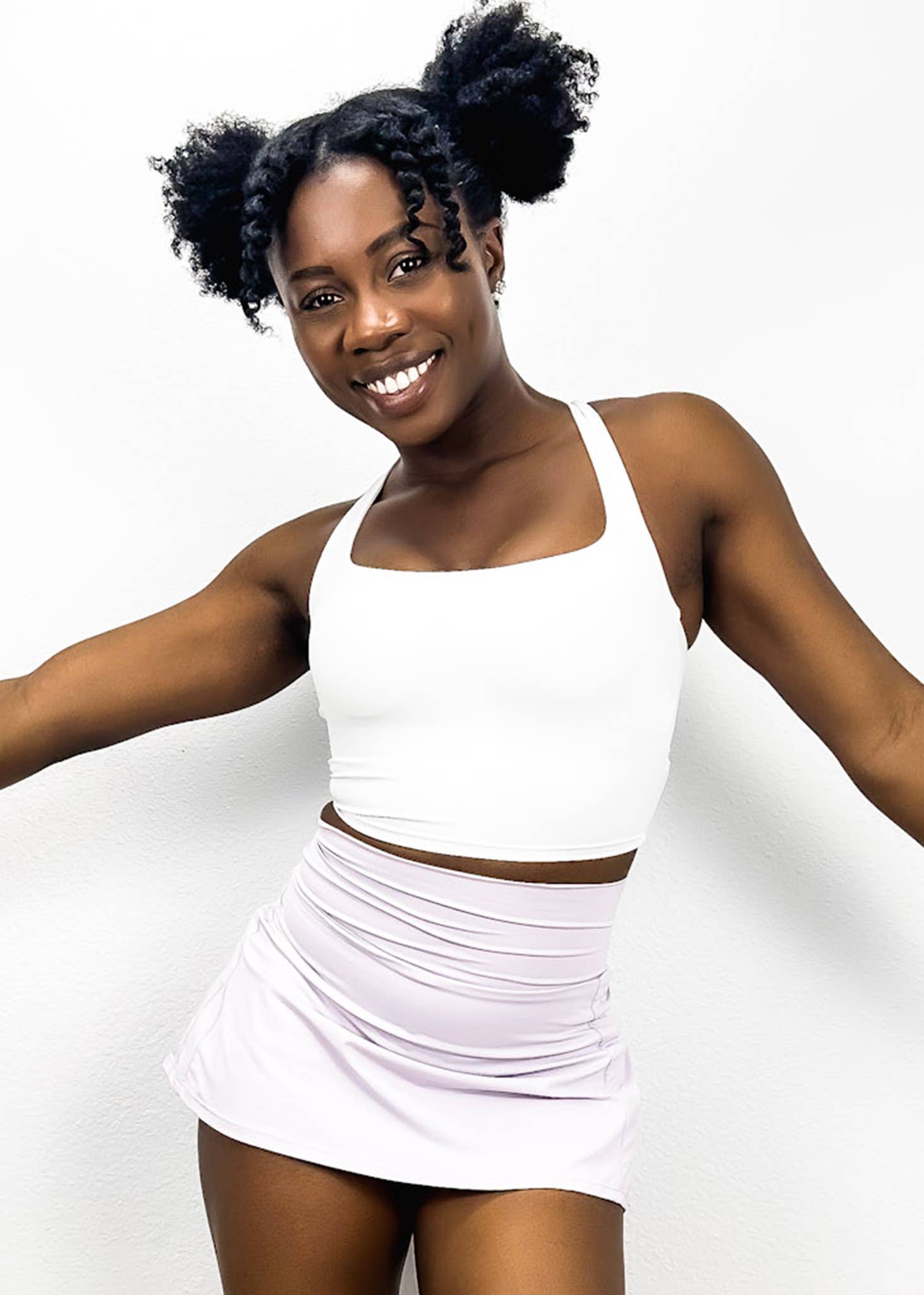 Active by Anna-Kaci - Wholesale Sports Bra - Women's - Square Neck Contouring Lined Open Back Sports Bra Tank6