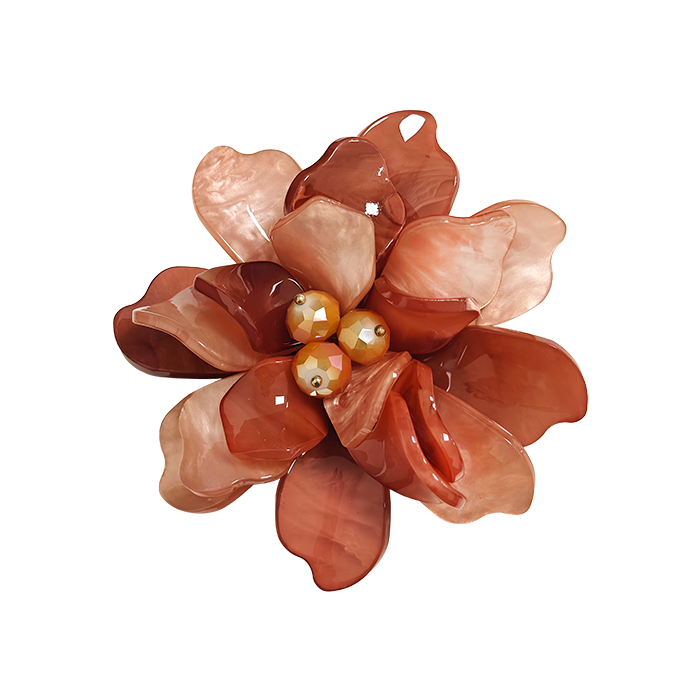 AMORINO SRL – Großhandel Broschen – Resin-Blumenbrosche - FT2496A5780