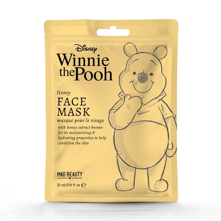Mad Beauty Disney Winnie The Pooh Sheet Mask for wholesale by Mad Beauty