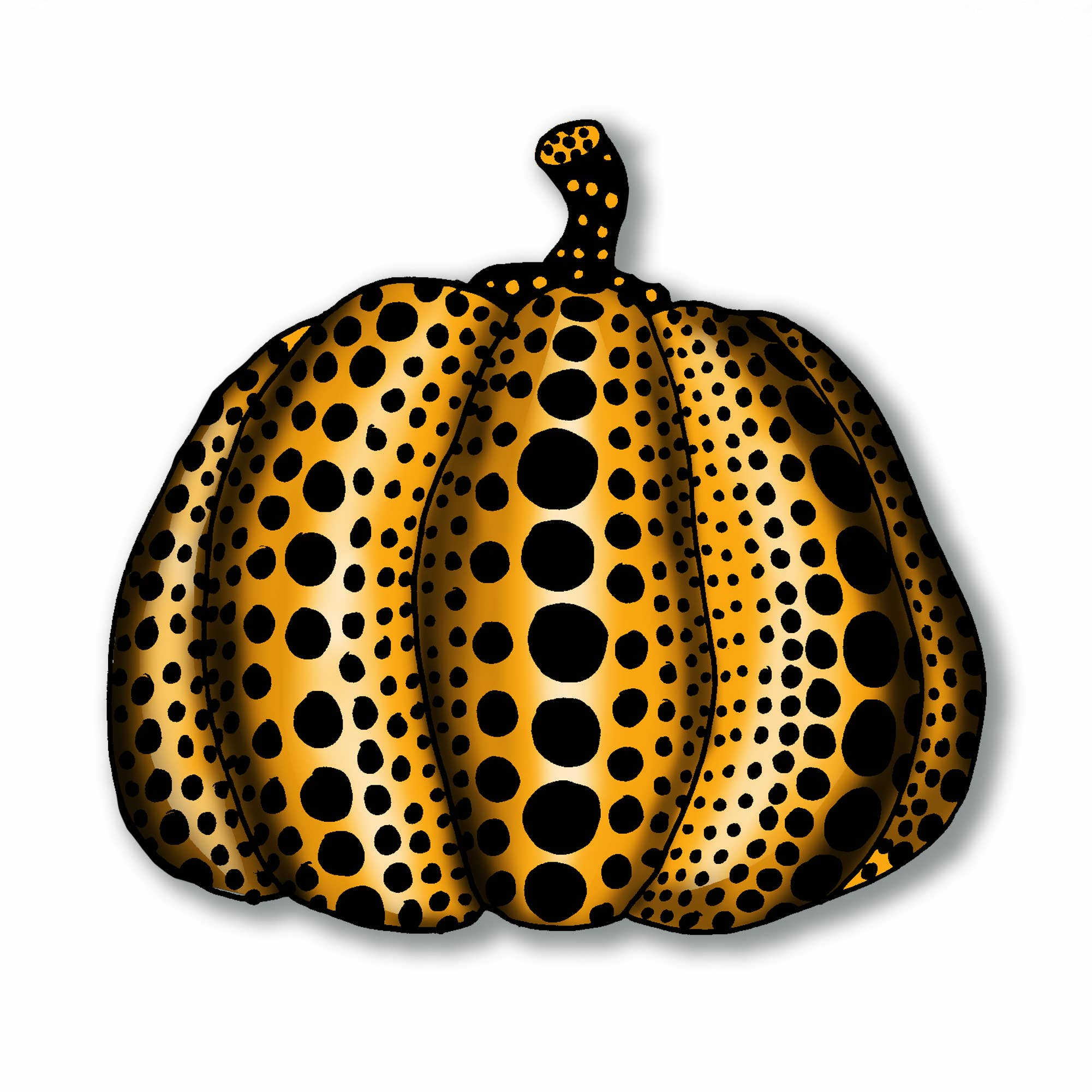 THE PAPER IDOLL - Wholesale Magnet - Pumpkin Magnet, Pop Art, Japanese art, Yayoi Kusama Merch2