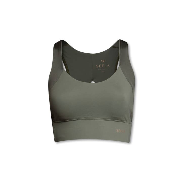 Bio-based, zeer ondersteunende, Geneva Crop Top voor wholesale door Seela