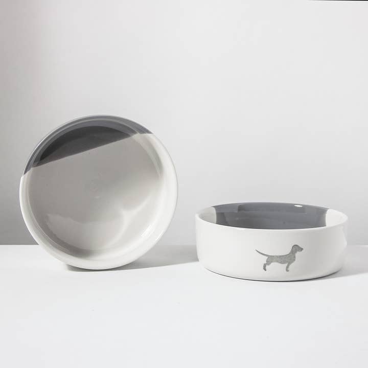 ALMA & GUSTL - Wholesale Pet Bowl - Cat/Dog - Dog bowl Dachshund Dusty1