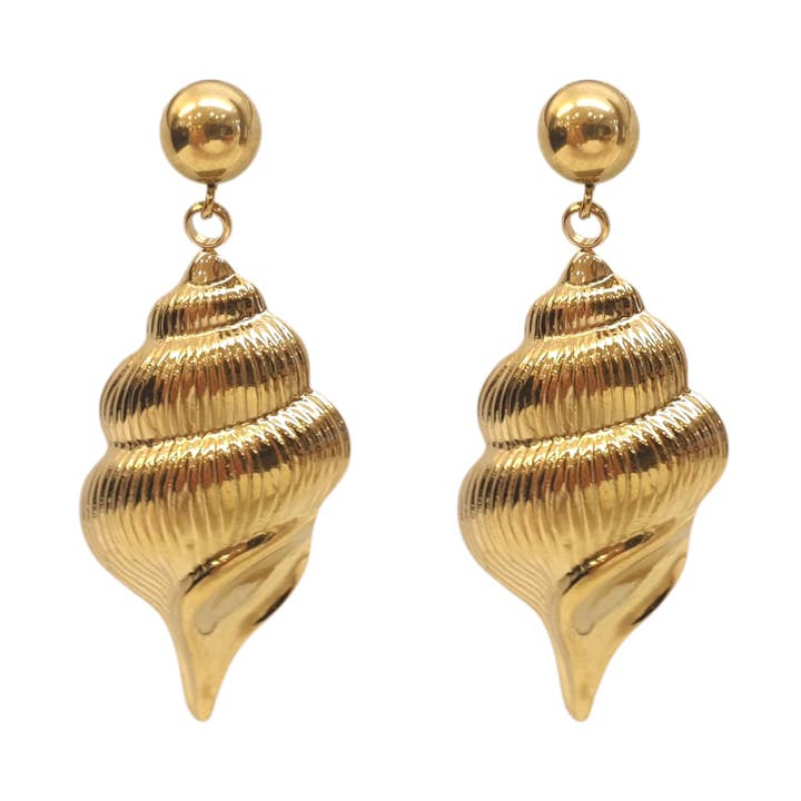 Marie-Madeleine – Øreringe og konkylie buccin for engroshandel hos matins parisiens