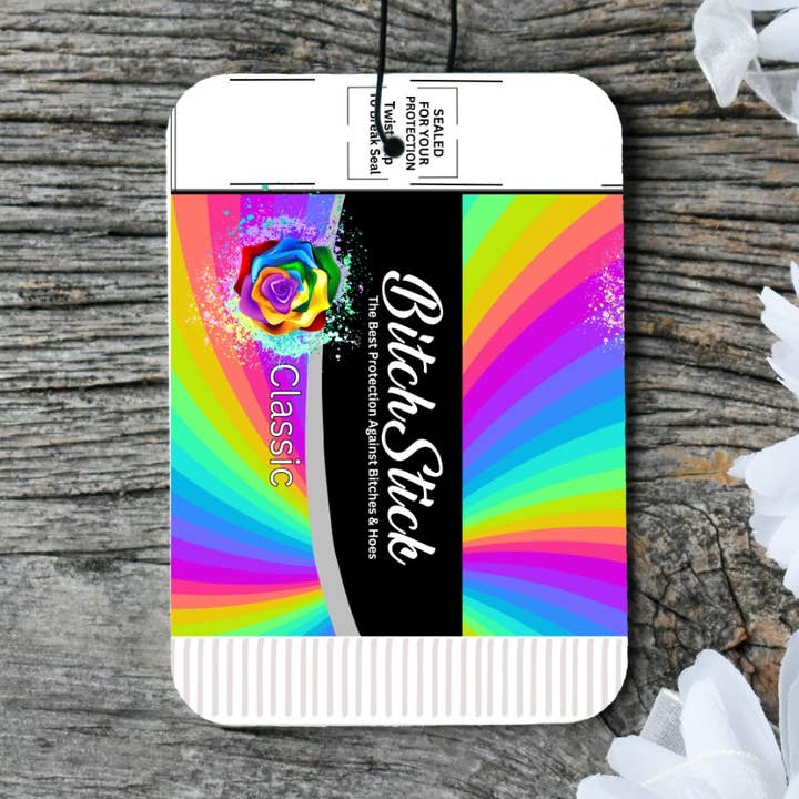 Désodorisant Bitch Stick Rainbow pour la vente par Knotty Nest