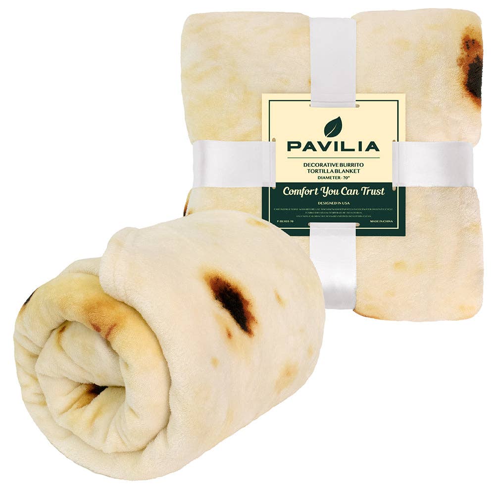 Pavilia - Wholesale Throw Blanket - Double Sided Food Wrap Blanket4