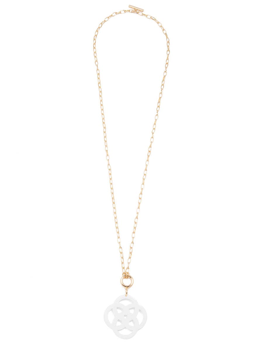 ZENZII Jewelry – Engroshandel Halskæde med vedhæng – Clover vedhæng halskæde5