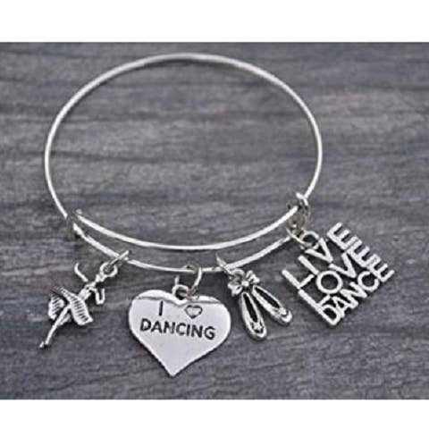 Pulseira Live Love Dance por atacado de Sportybella
