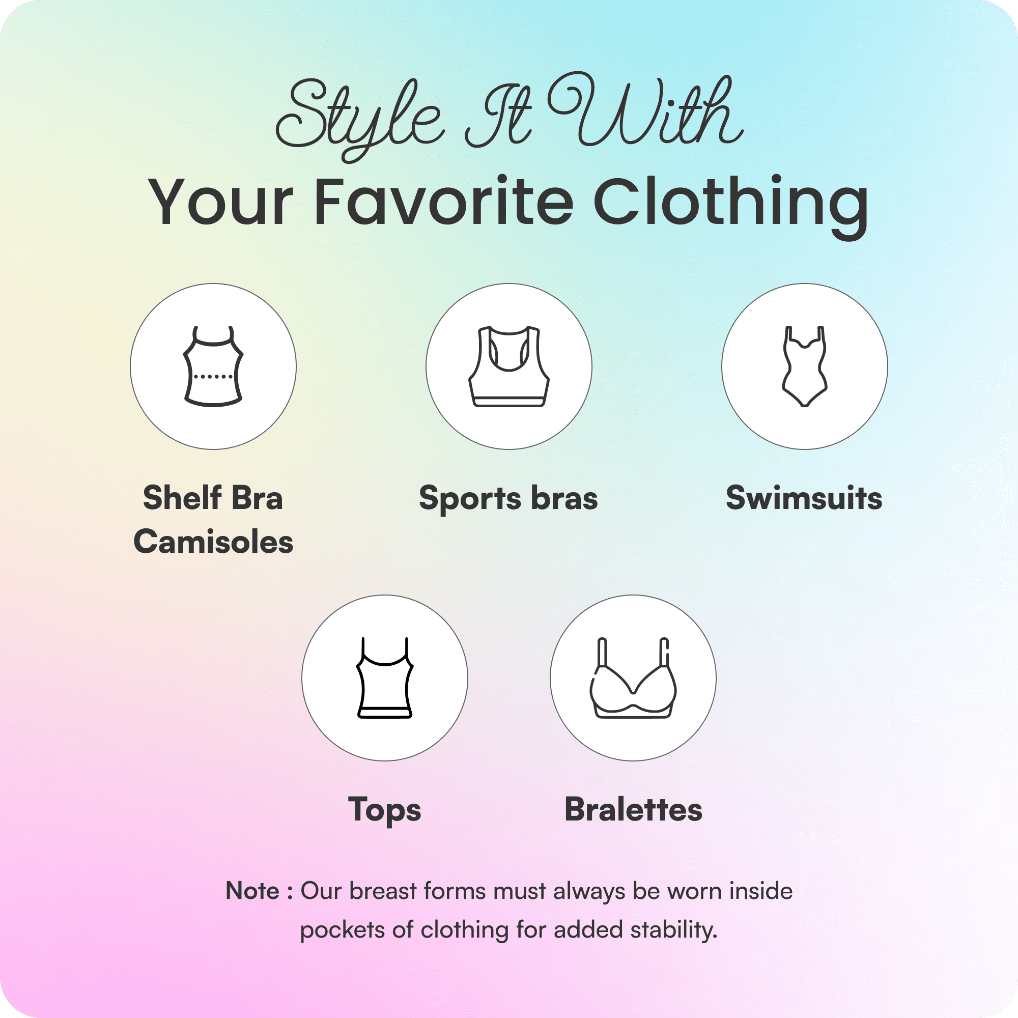 Honey Cloudz - Wholesale Bra Inserts - Women's - Teardrop Breast Form – Post-Mastectomy12