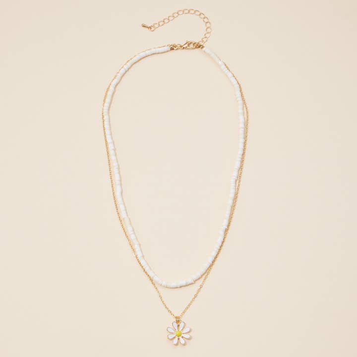 Lilla Haven - Vente Colliers à pendentif - Collier superposé de perles en caoutchouc3