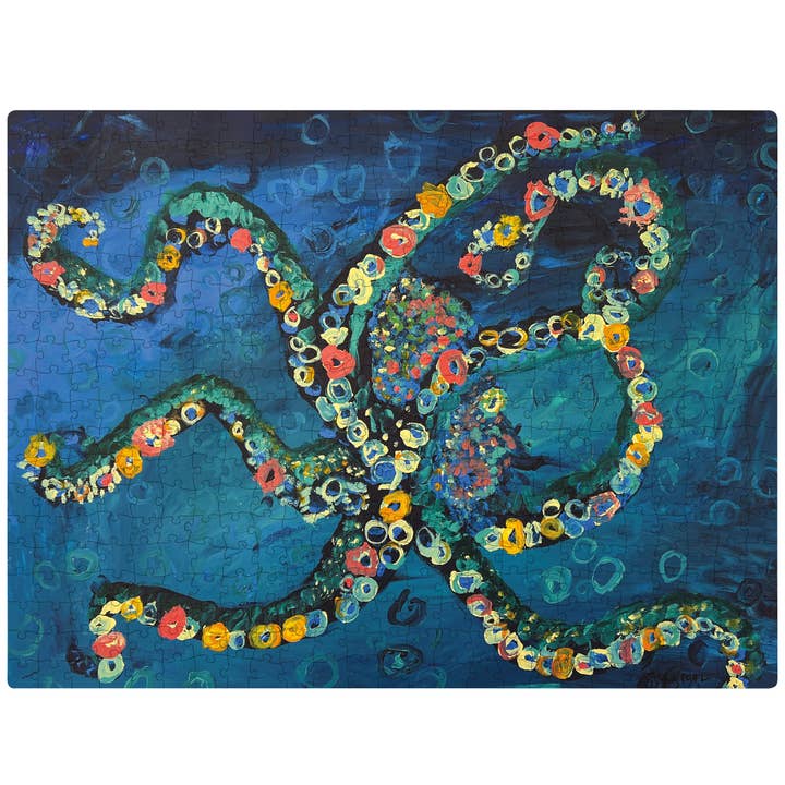 Primitives by Kathy - Wholesale Puzzle - Adult - Octopus Puzzle1