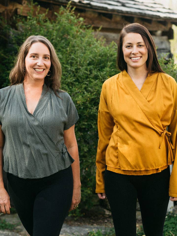 Folkwear - Vente Kimono – femme - 134 hauts et écharpes d'Asie du Sud - Patron de couture2