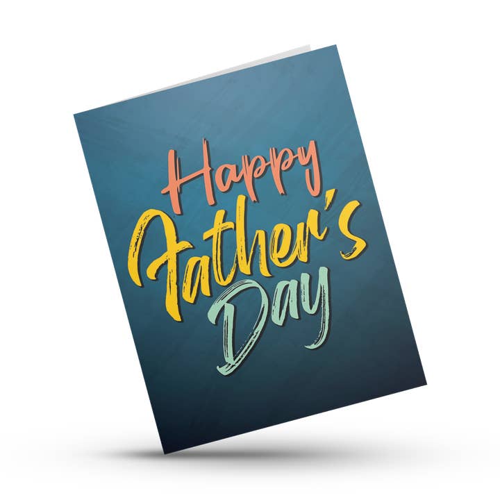 Happy Father's Day Greeting Card for wholesale by Hustle & Hope