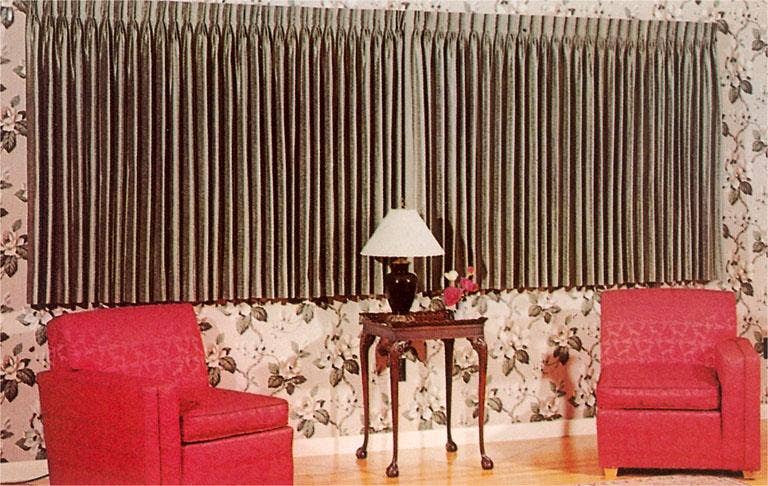 Found Image Press - Wholesale Sticker - Sticker BF-121 Divided Red Couch0