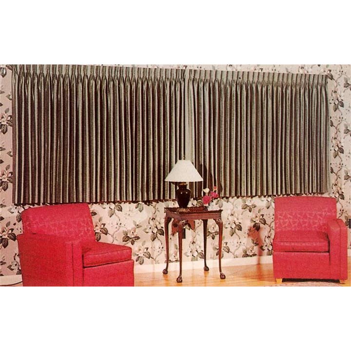 Found Image Press - Wholesale Sticker - Sticker BF-121 Divided Red Couch